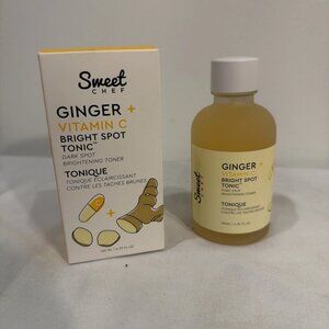 Sweet Chef Ginger Vitamin C Tonic with Turmeric Brightening Facial Toner NIB